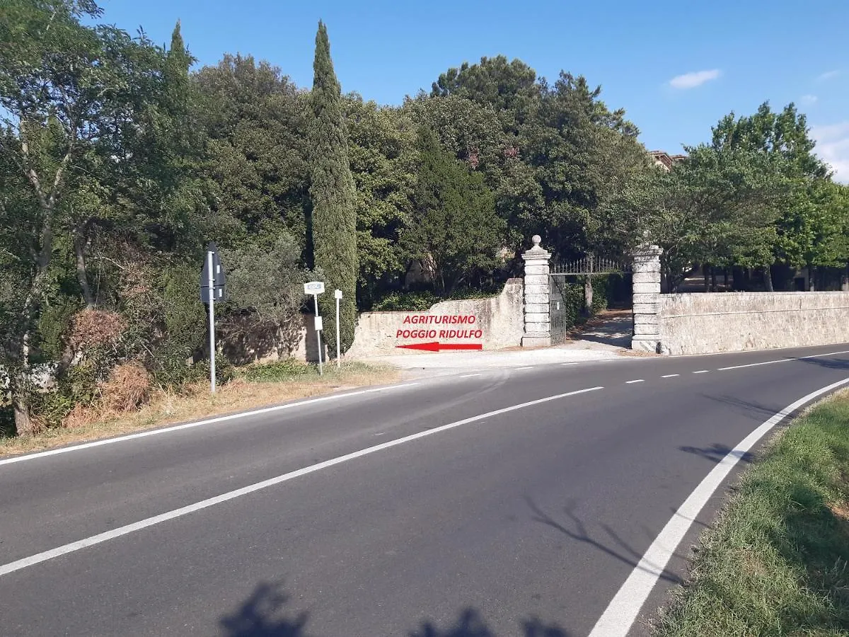 Agriturismo Poggio Ridulfo Volterra Italien